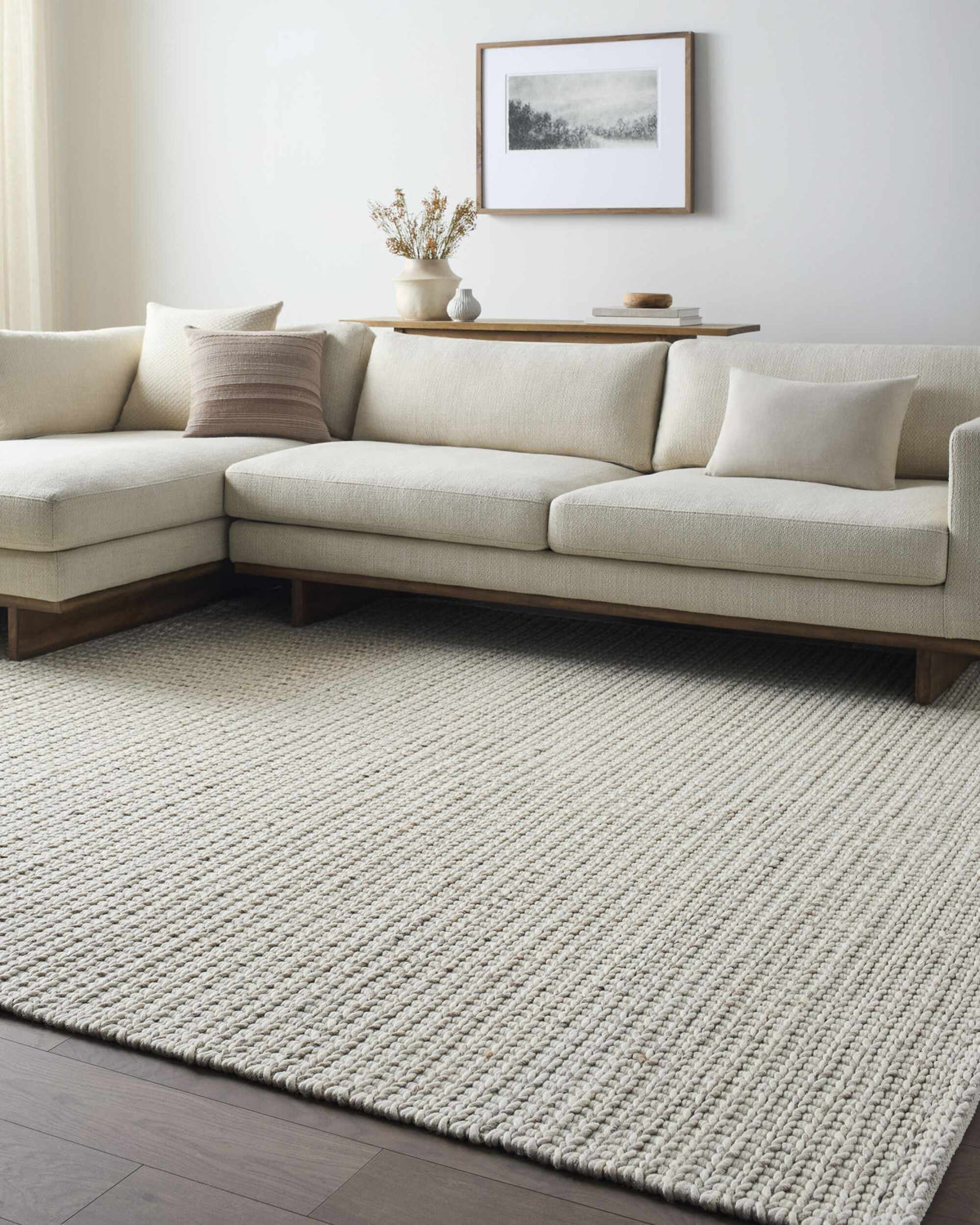 Lenci Antique Beige Area Rug