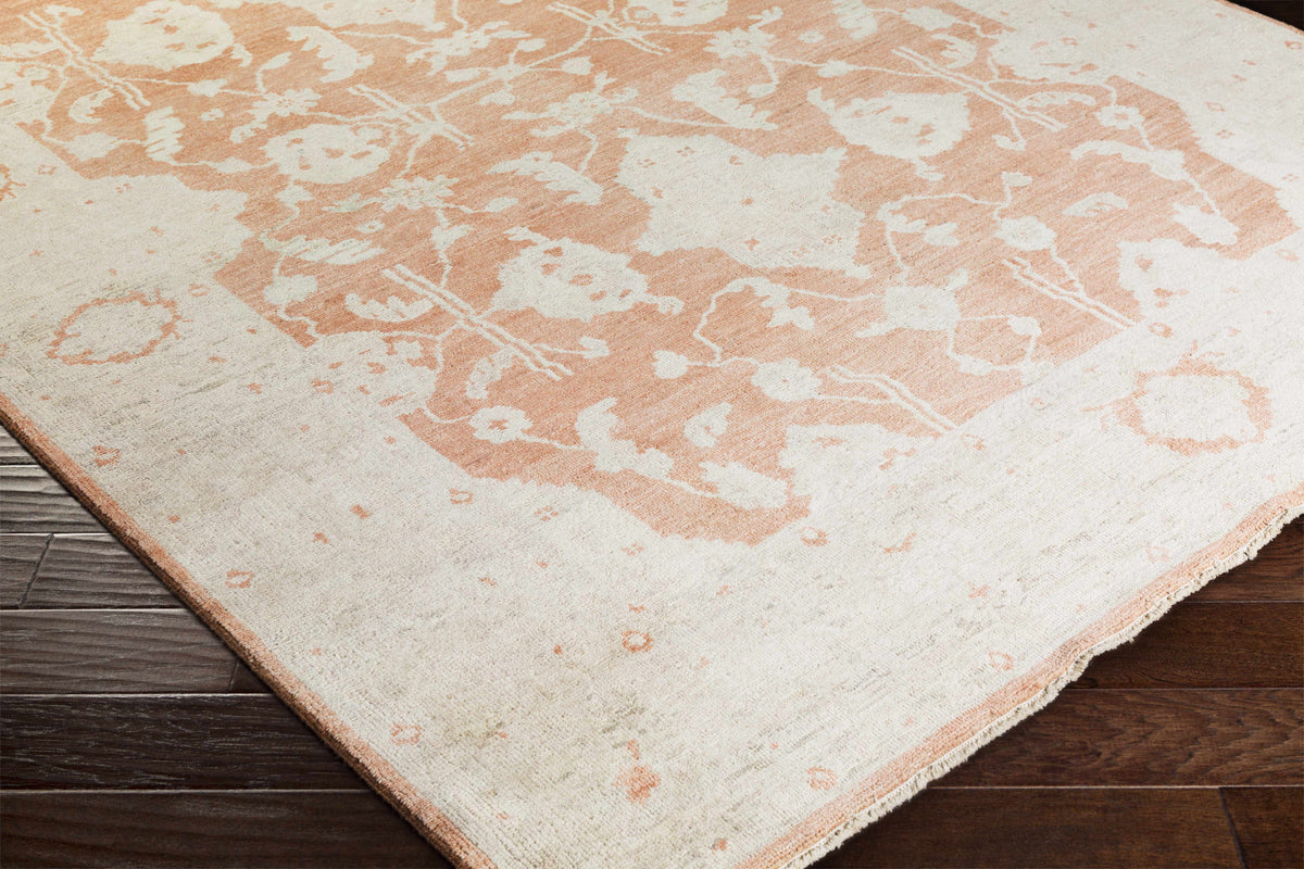 Seney Peach Area Rug - Clearance