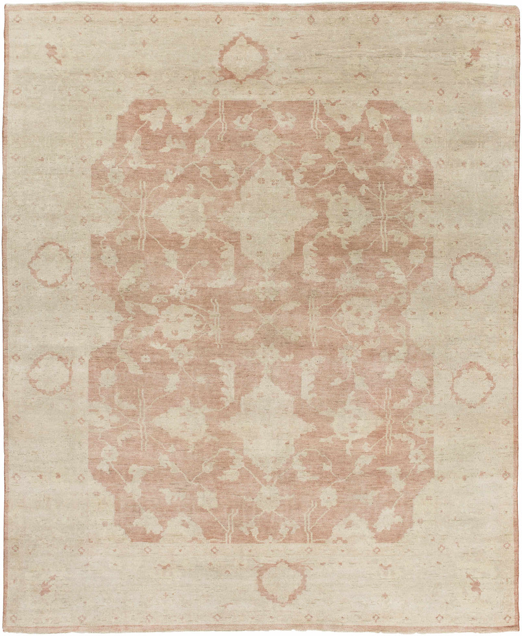 Seney Peach Area Rug - Clearance
