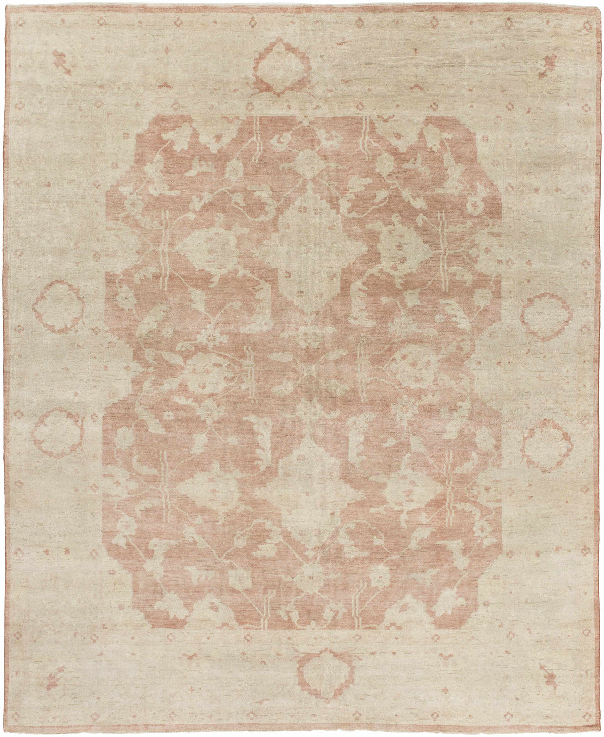 Seney Peach Area Rug - Clearance