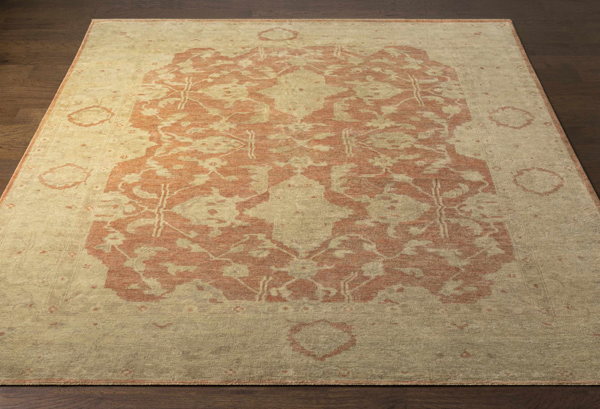 Seney Peach Area Rug - Clearance