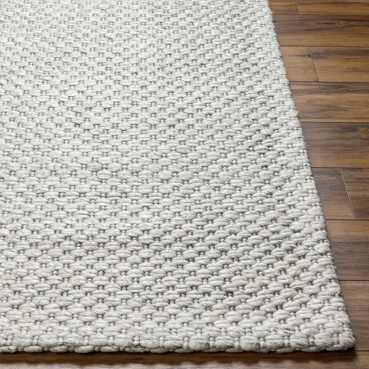 Kassa Gray Hand Woven Area Rug - Clearance