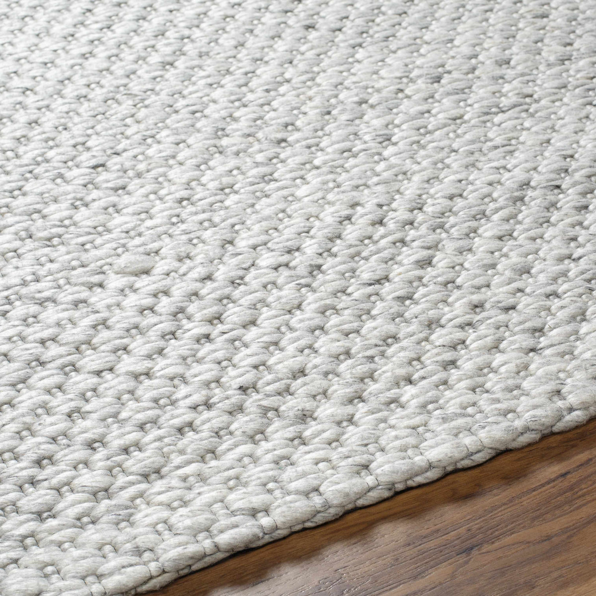 Kassa Gray Hand Woven Area Rug - Clearance