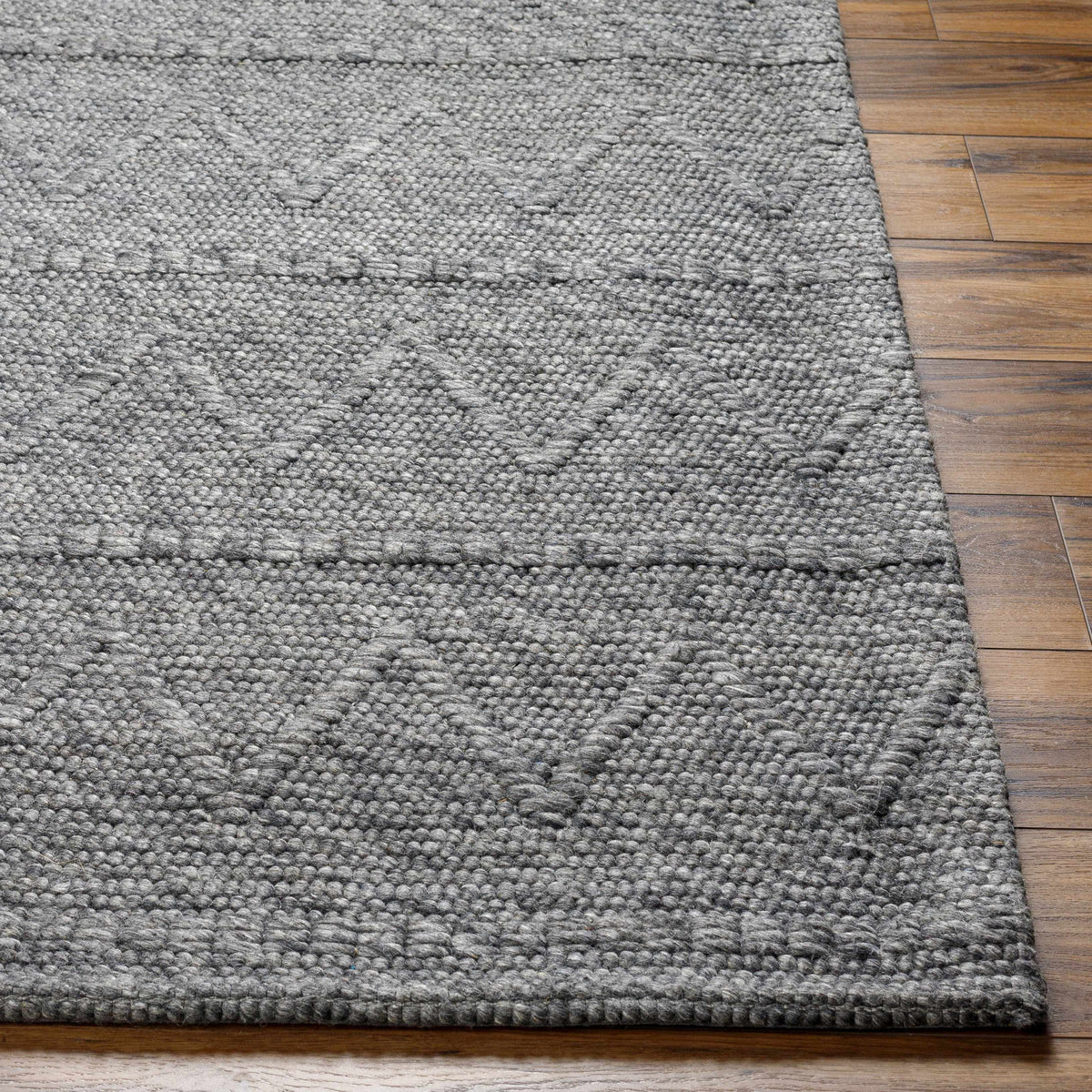 Kyung Dark Gray Area Rug - Clearance