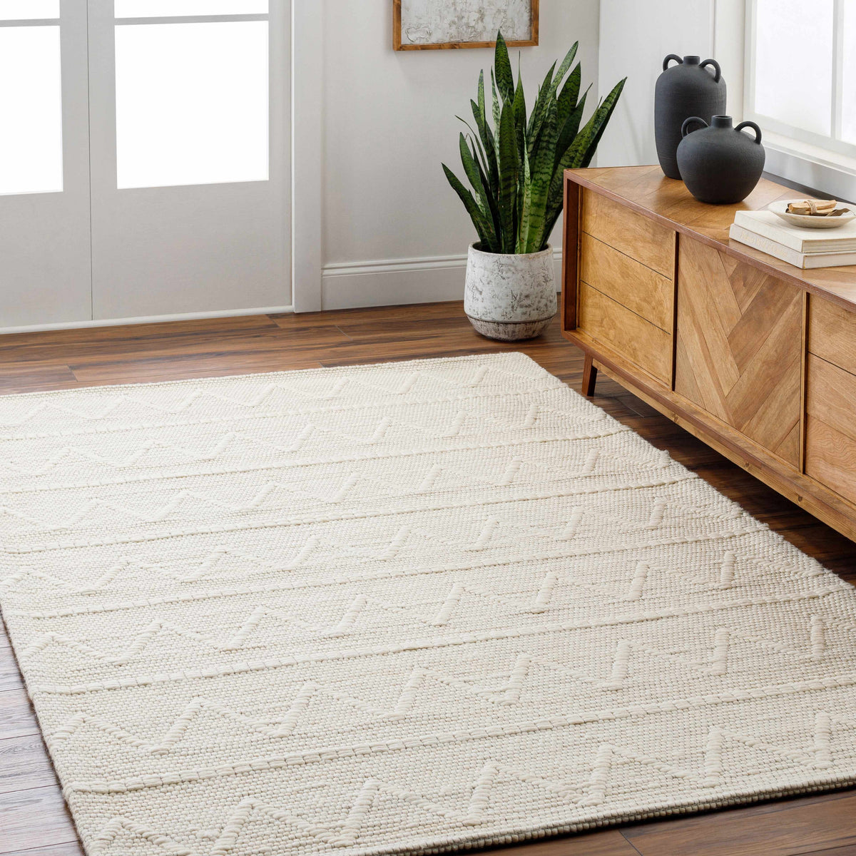 Kyung Cream Area Rug - Clearance