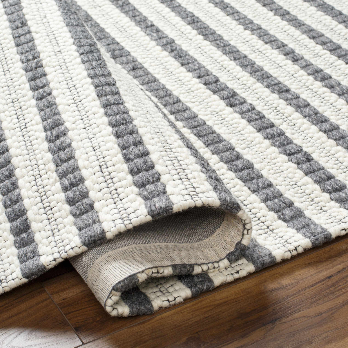 Laleh Cream & Gray Area Rug - Clearance