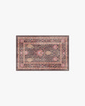 Serafina Coral & Burgundy Rug