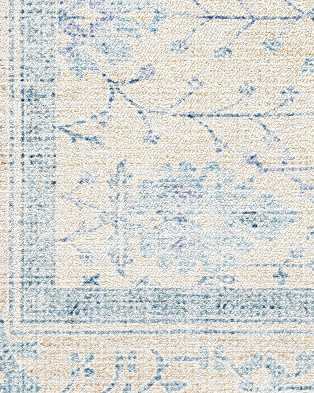 Serafina Cream & Blue Rug