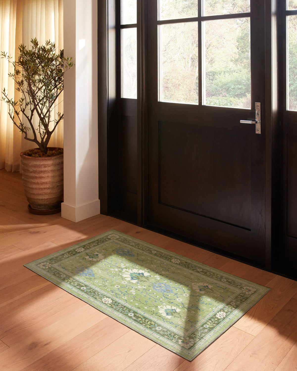 Serafina Green Rug