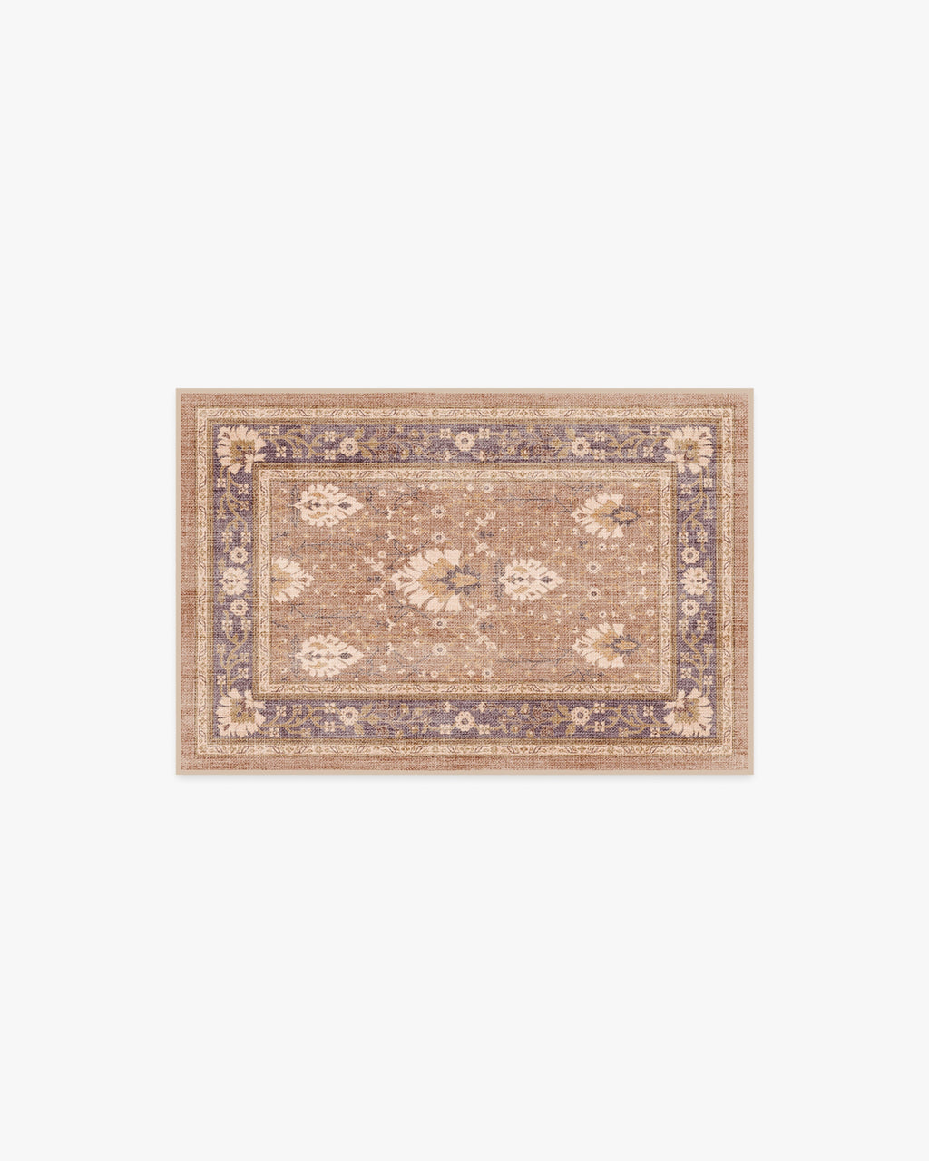 Serafina Taupe & Plum Flatwoven Rug