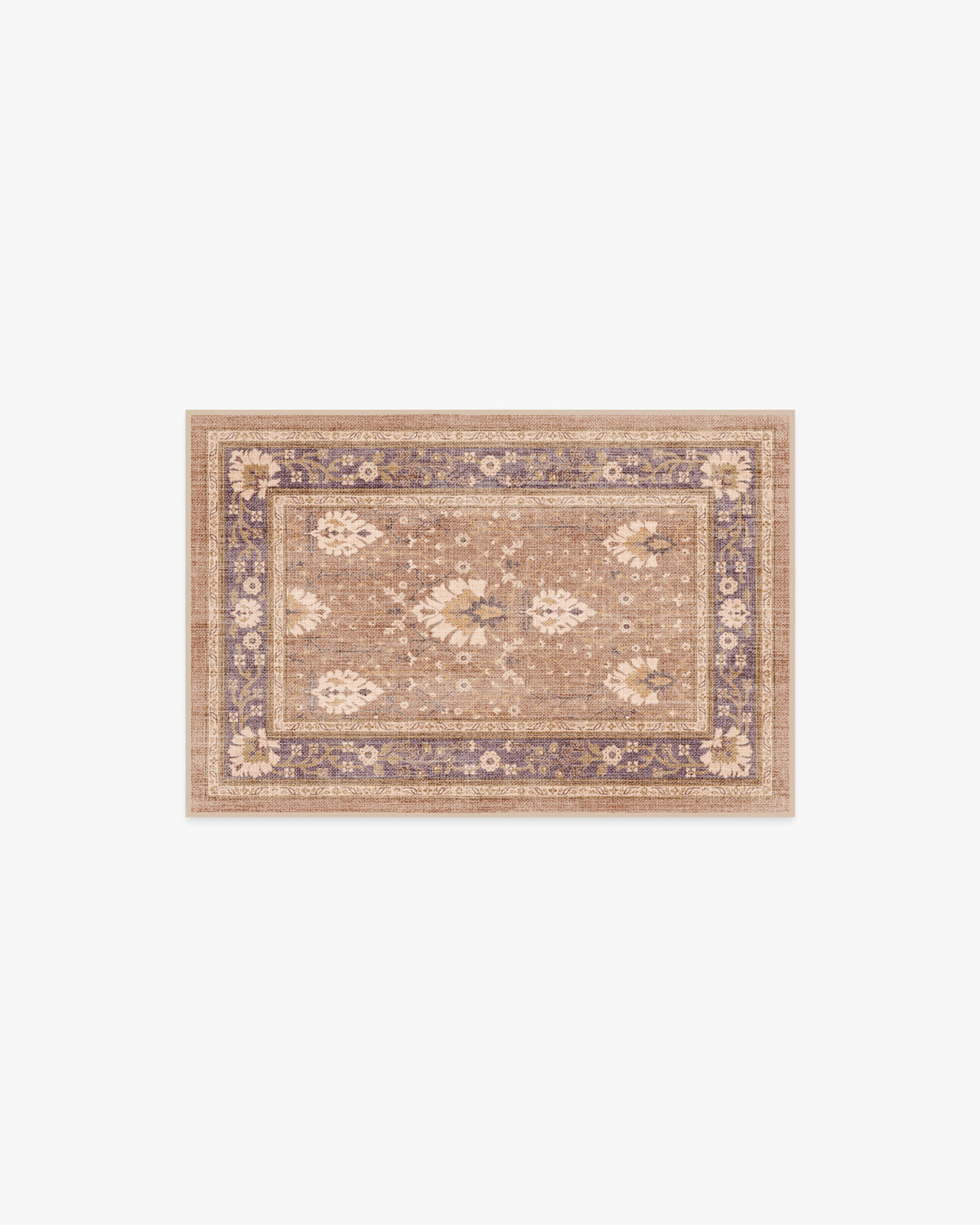 Serafina Taupe & Plum Flatwoven Rug