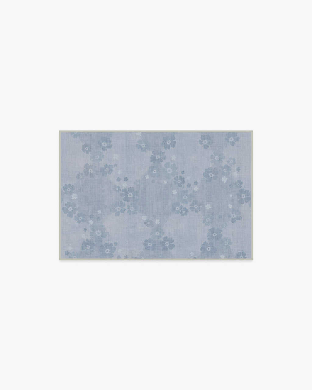 Serene Slate Blue Rug