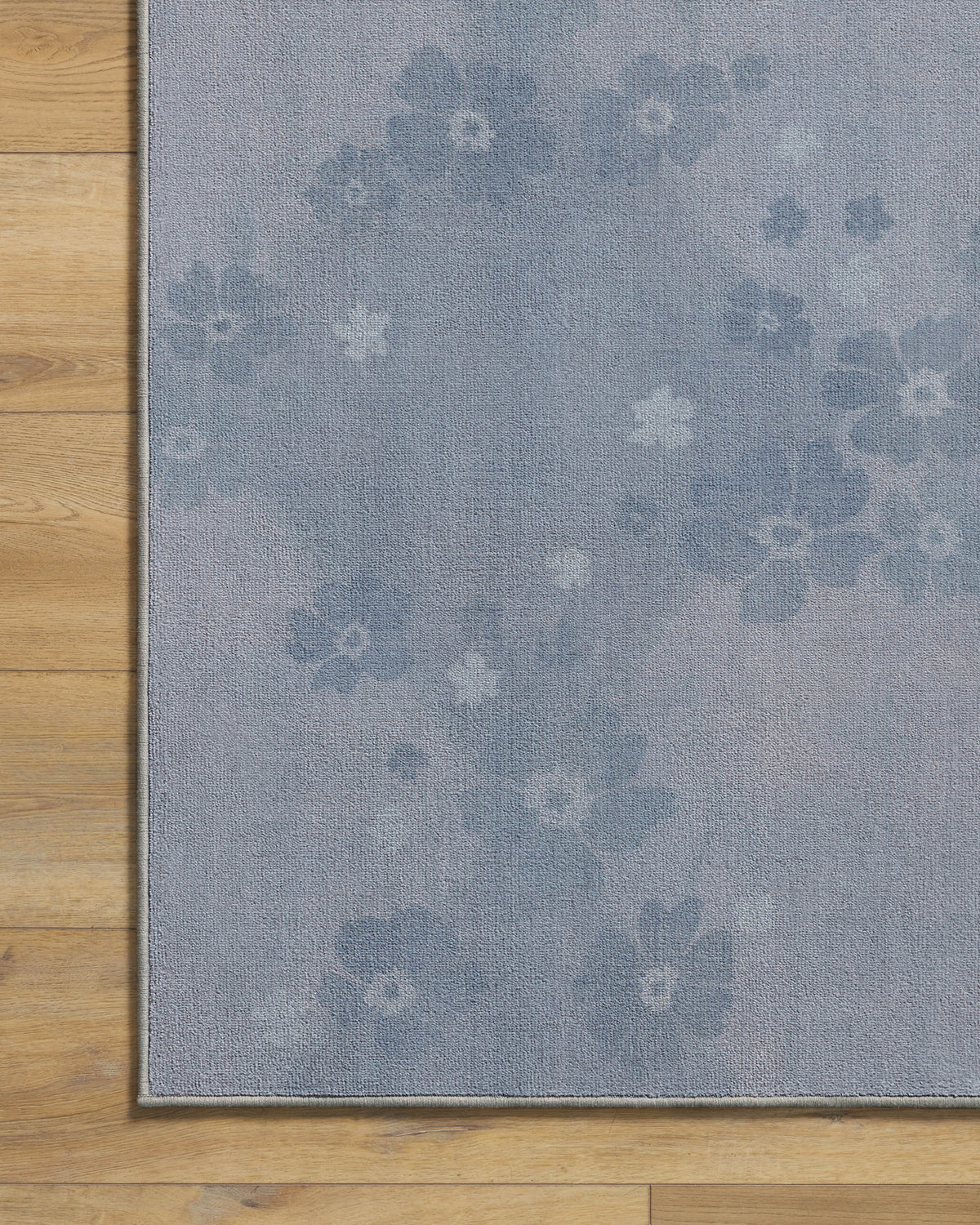Serene Slate Blue Rug
