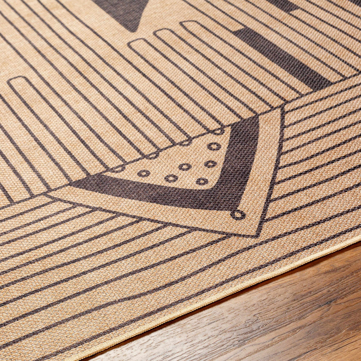 Atle Washable Jutely Rug - Clearance