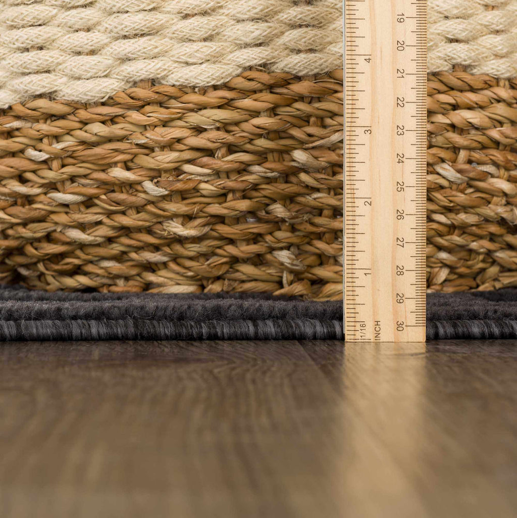 Nuri Black Outdoor Rug - Clearance