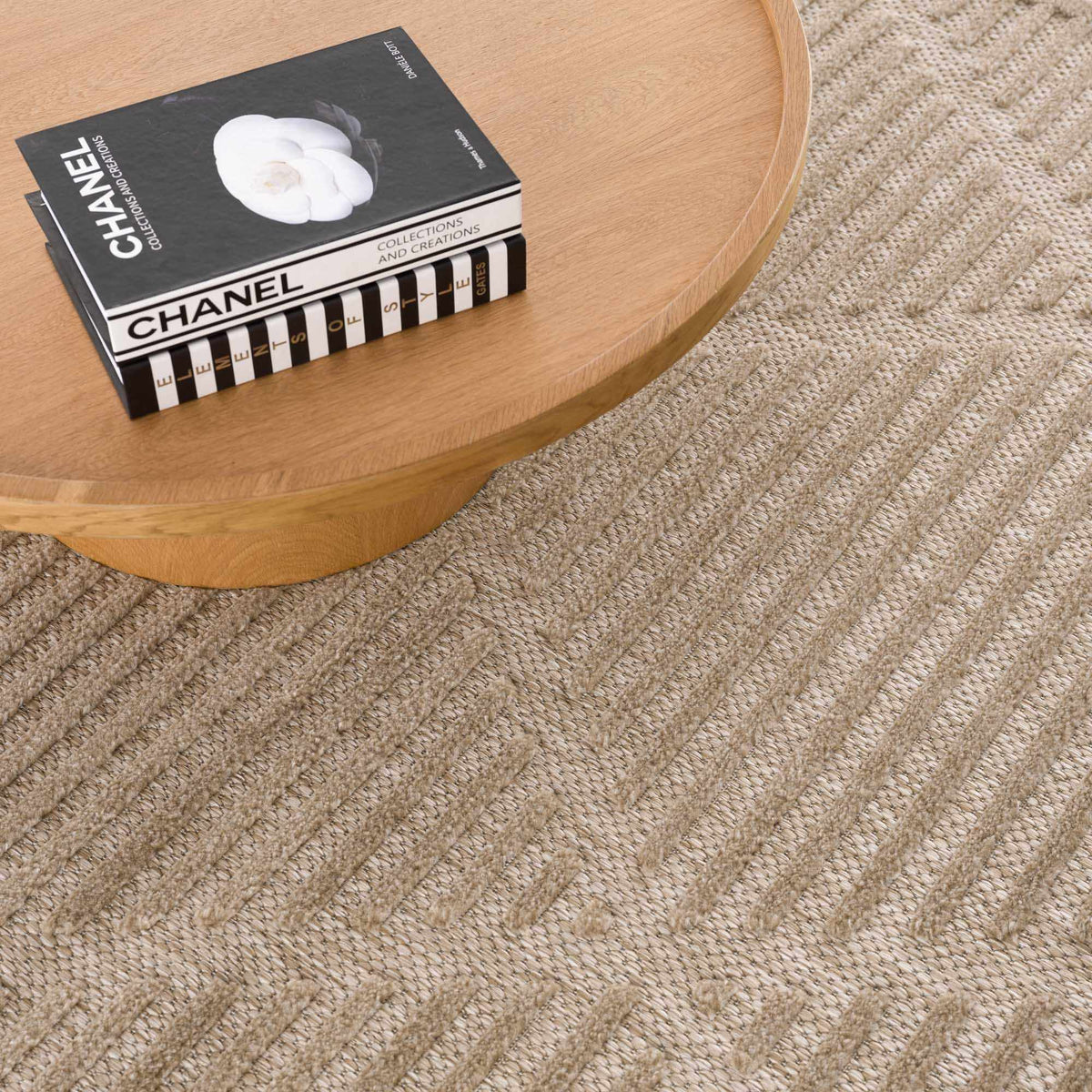 Anah Tan Outdoor Rug - Clearance