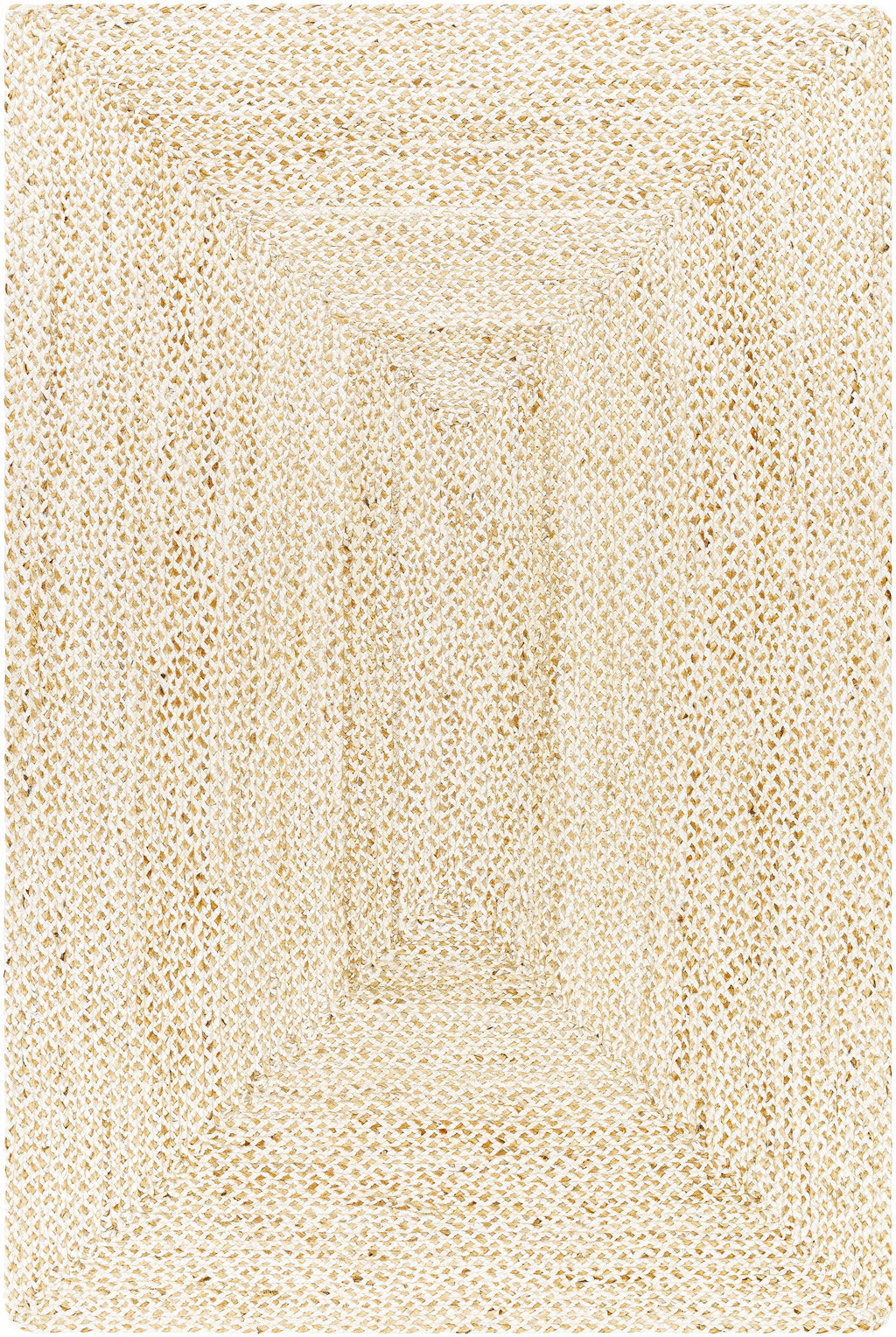 Elkie Cream Jute Area Rug - Clearance