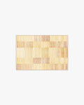Shadow Stripe Gold Flatwoven Rug