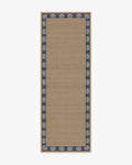 Shelley Slate Blue & Natural Re-Jute Rug