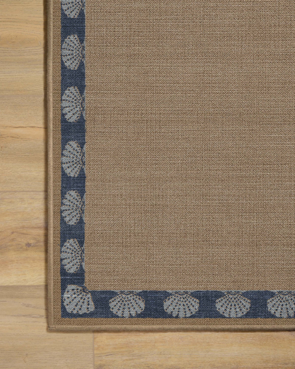 Shelley Slate Blue & Natural Re-Jute Rug
