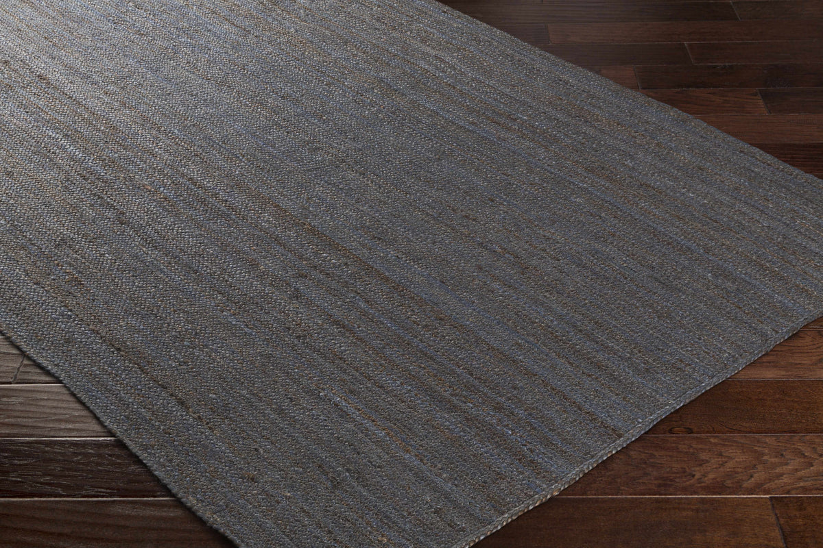 Shipshewana Dark Blue Jute Rug - Clearance