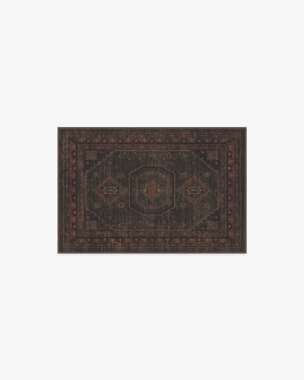 Shira Bordeaux Flatwoven Rug