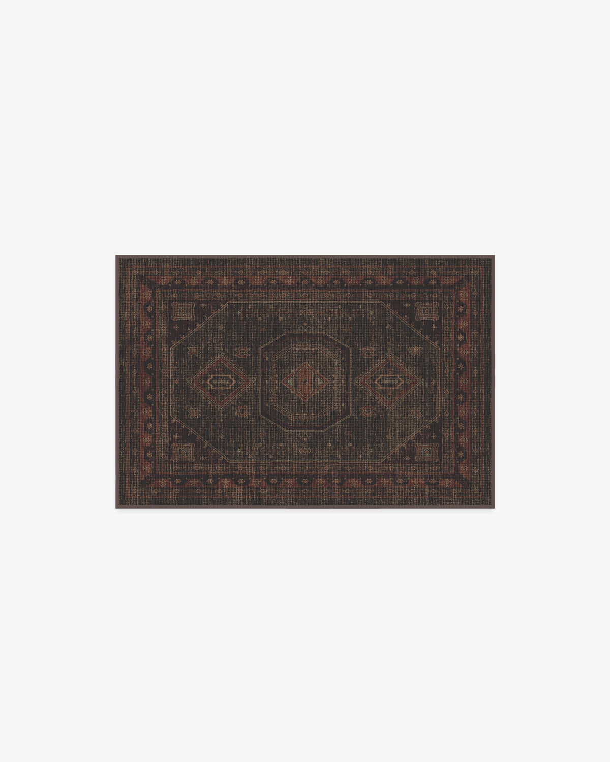 Shira Bordeaux Flatwoven Rug