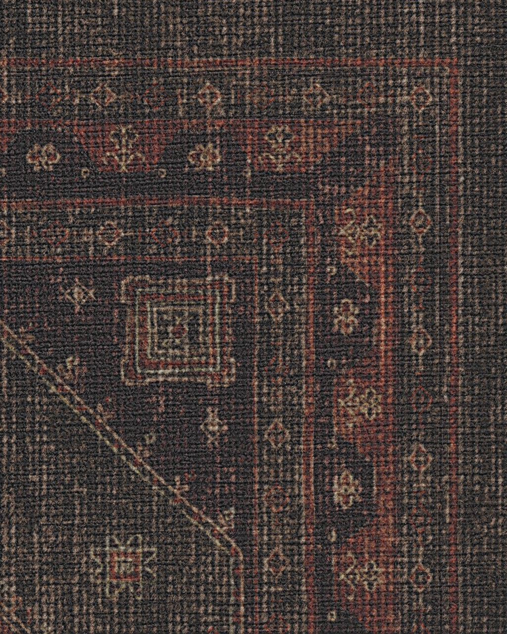 Shira Bordeaux Flatwoven Rug