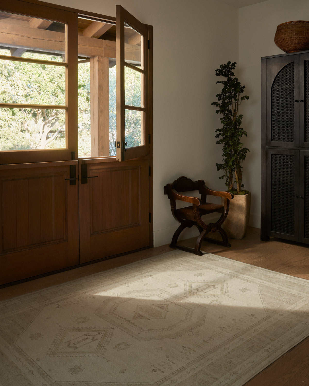 Shira Ivory & Natural Rug