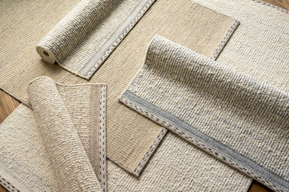 Manatal Flat Woven Wool Rug