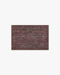 Sierra Charcoal & Burgundy Rug