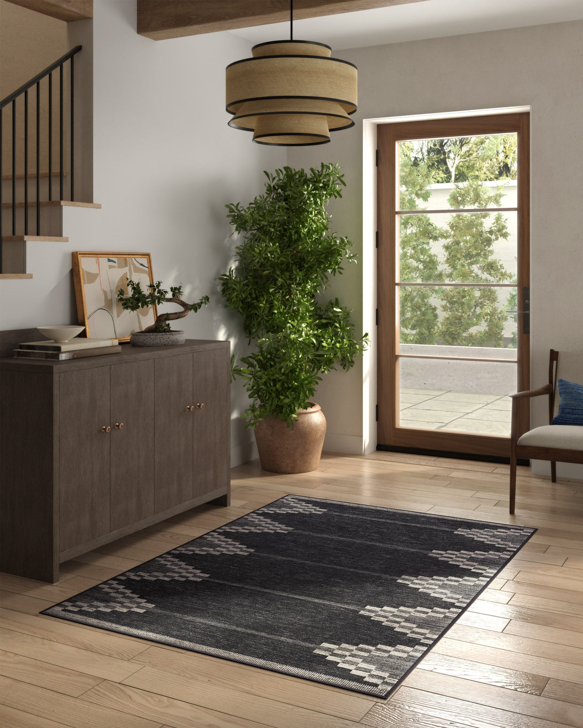 Sloane Black Rug
