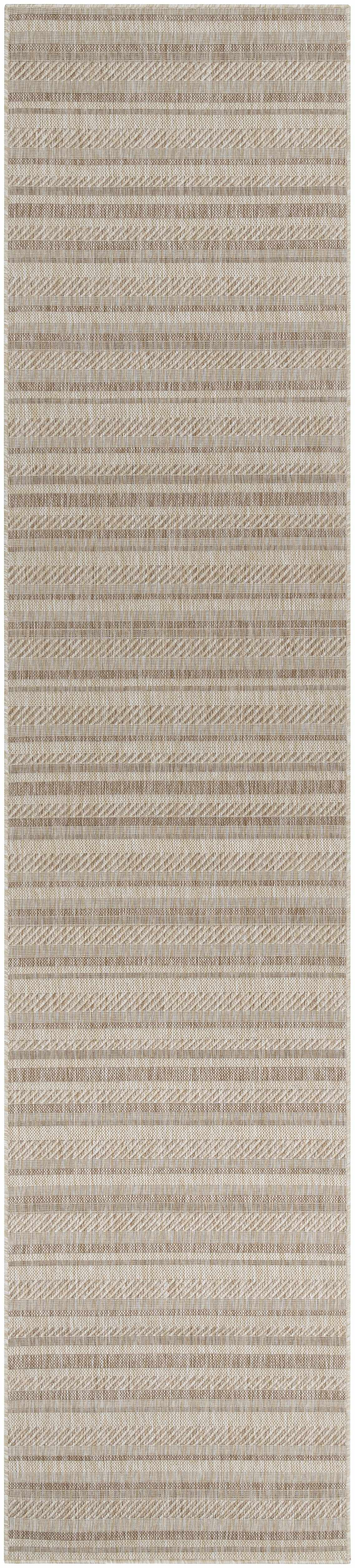 Sultanhisar Striped Nordic Outdoor Rug