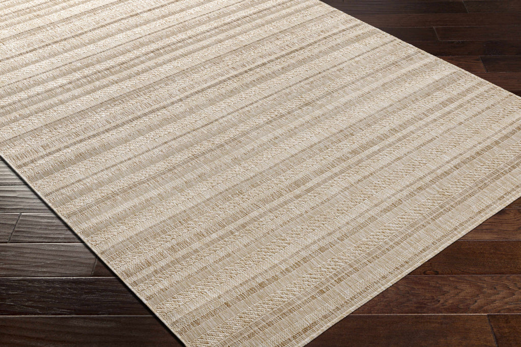 Sultanhisar Striped Nordic Outdoor Rug