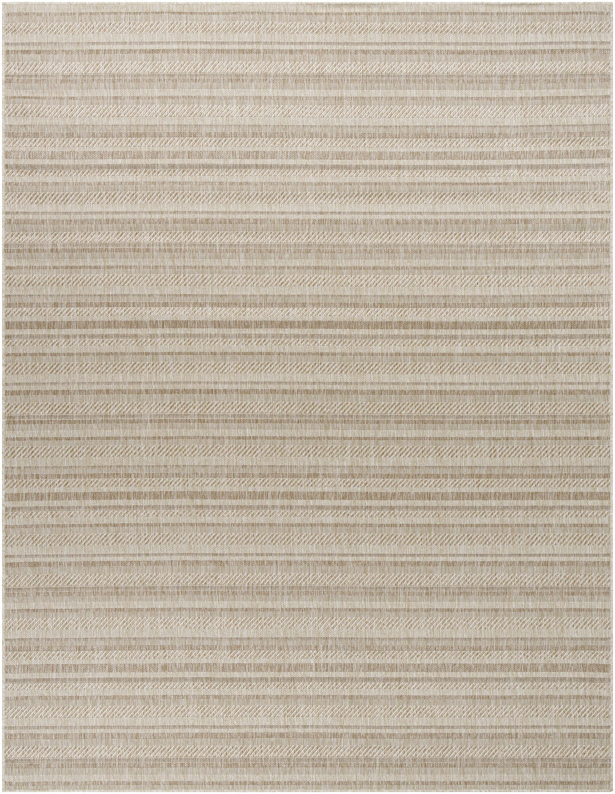 Sultanhisar Striped Nordic Outdoor Rug