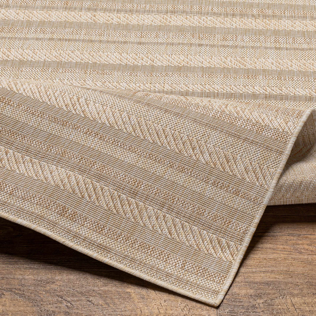 Sultanhisar Striped Nordic Outdoor Rug