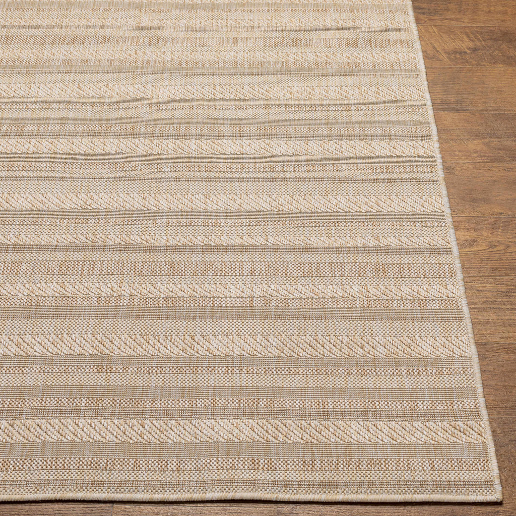 Sultanhisar Striped Nordic Outdoor Rug