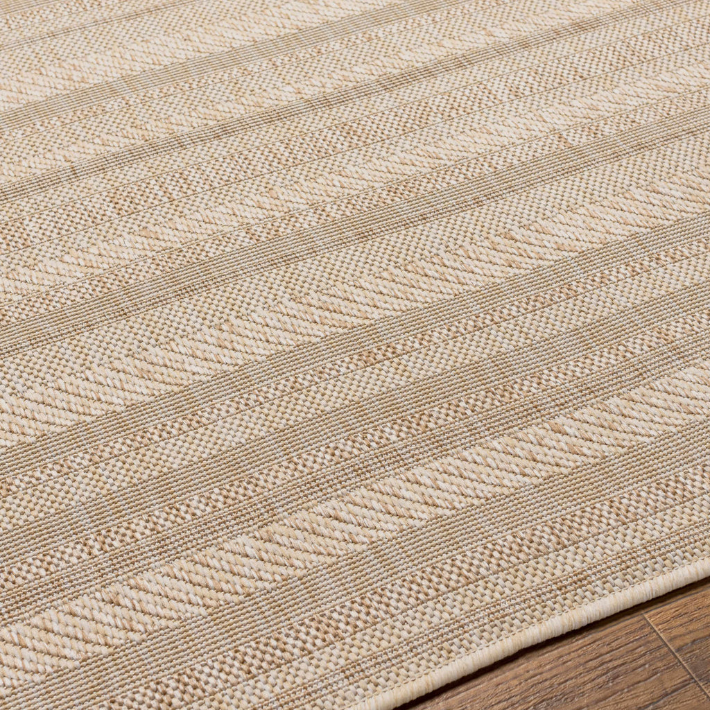 Sultanhisar Striped Nordic Outdoor Rug
