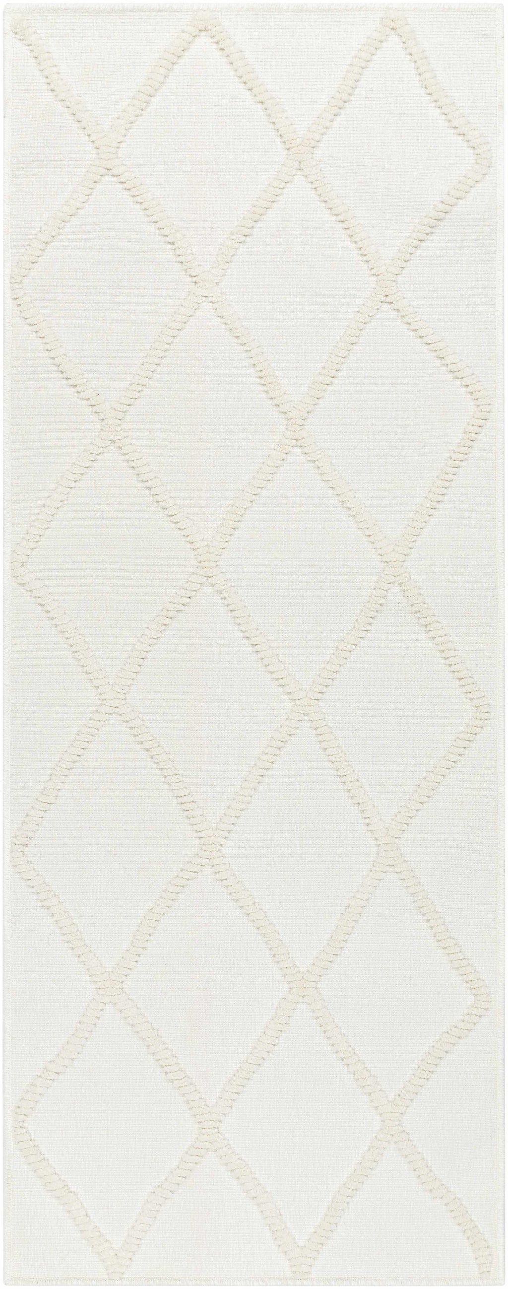 Amani White Washable Rug - Clearance