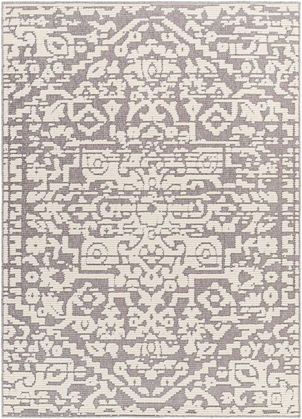 Beren Gray Washable Area Rug - Clearance