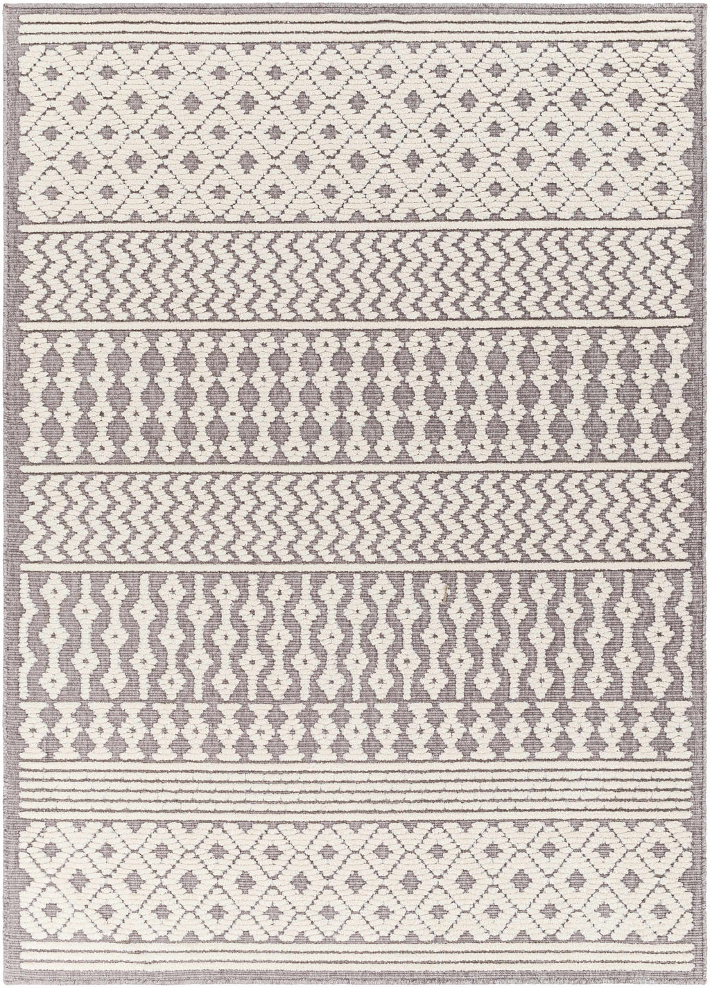 Drago Gray 3D Area Rug - Clearance