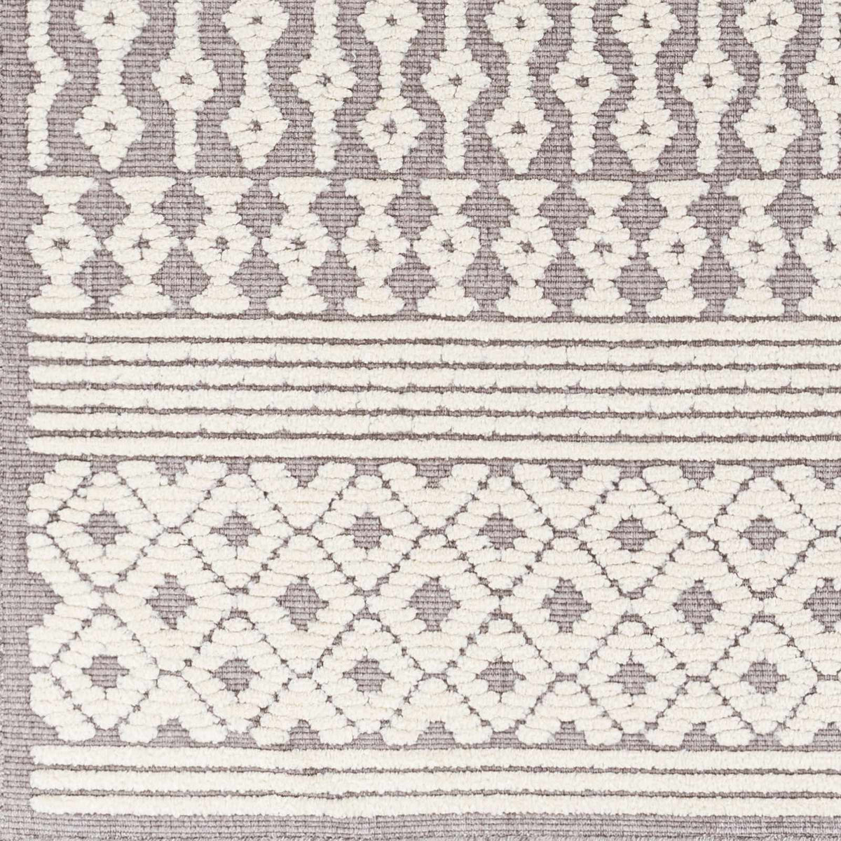 Drago Gray 3D Area Rug - Clearance