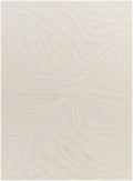 Keto Cream 3D Zebra Rug - Clearance