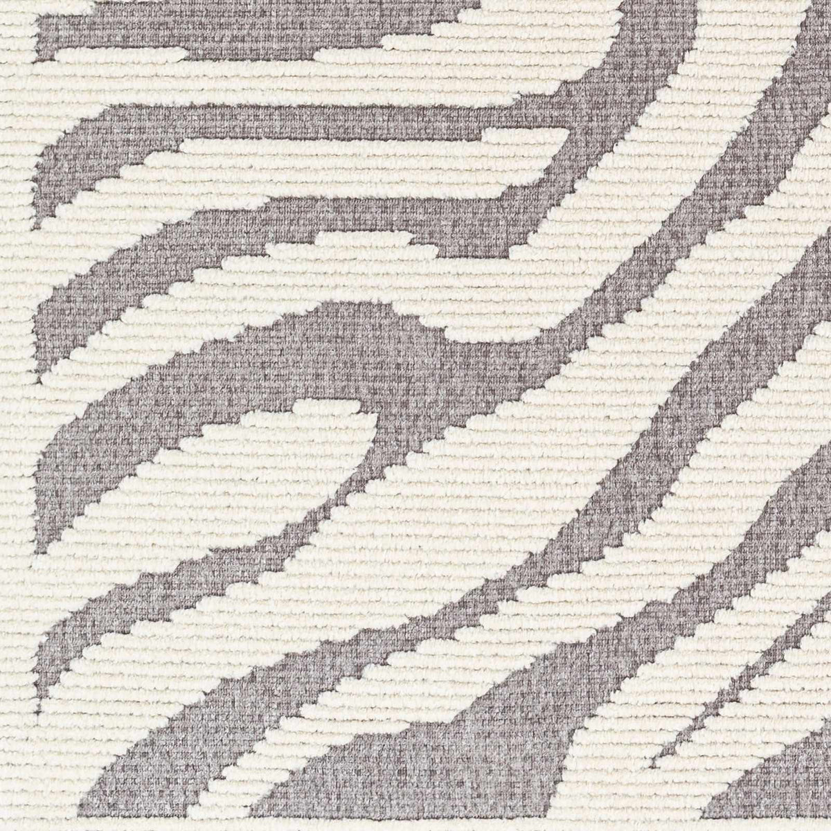 Keto Gray Zebra Rug - Clearance