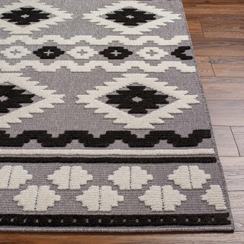Noki Washable Textured Southwestern Rug - Clearance