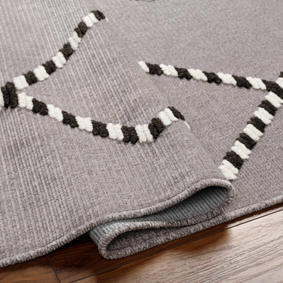 Rolf Textured Washable Rug - Clearance