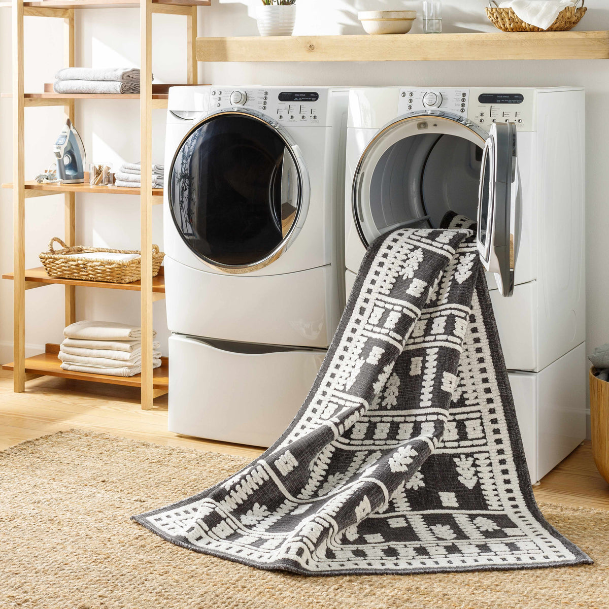 Yama Washable Area Rug - Clearance