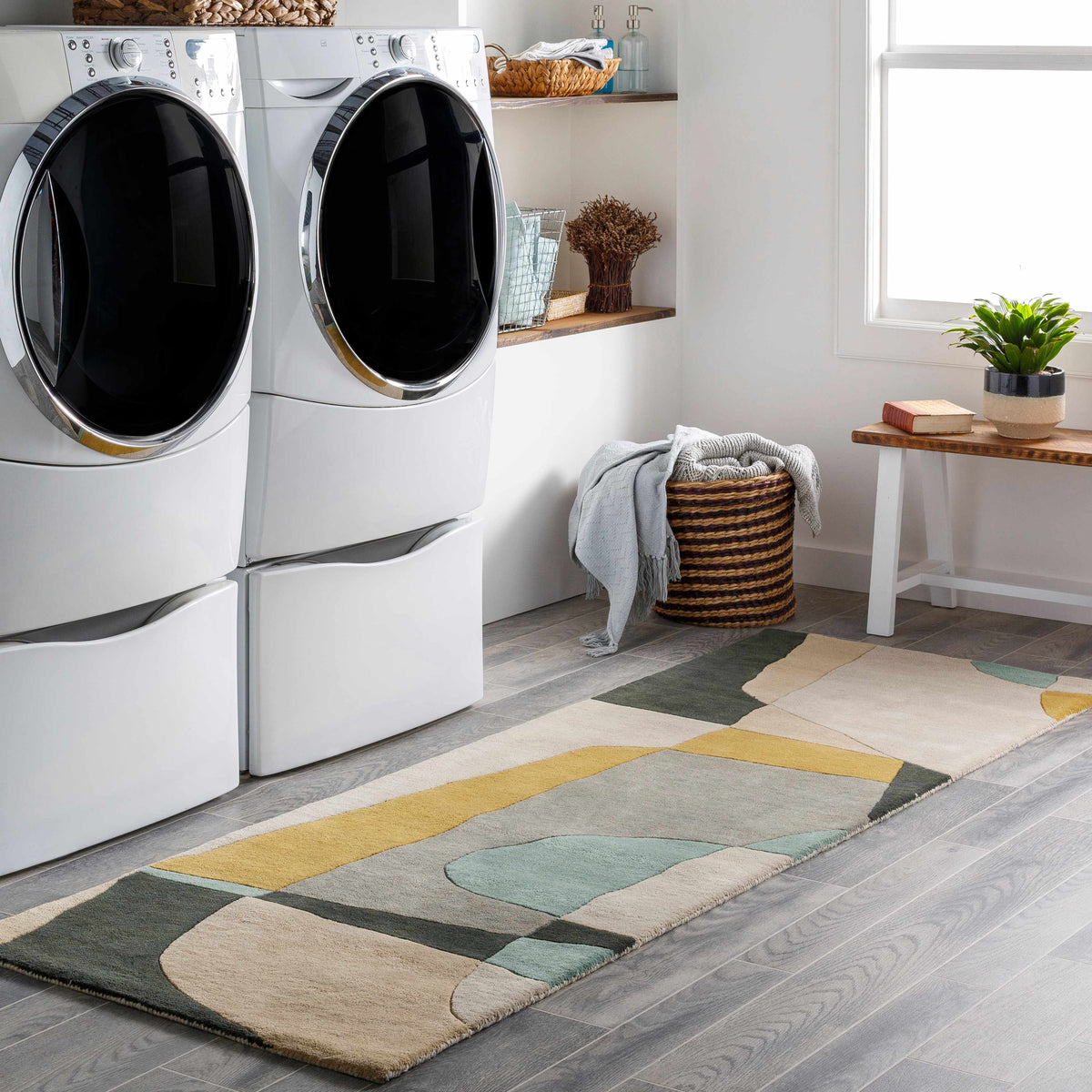 Sneedville Modern Wool Rug