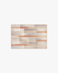 Solar Drift Rust & Grey Flatwoven Rug