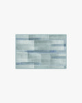 Solar Drift Silver Blue Rug